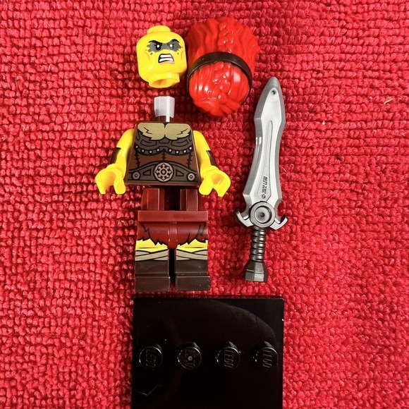 🔥LEGO 71045 CMF 25 Female FIERCE BARBARIAN Warrior NEVER ASSEMBLED SHIPS TODAY - Picture 3 of 3